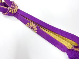 正絹　手組帯締め